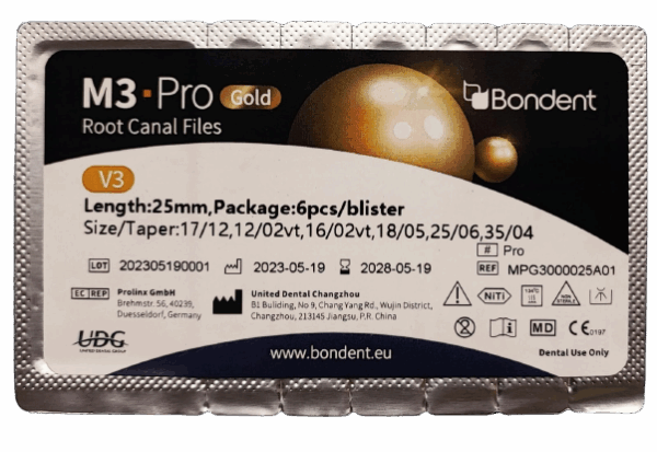 M3 PRO GOLD V3 25mm 6pcs/ BLISTER SURTIDO (17/12, 12/02, 16/02, 18/05, 25/06, 35/04
