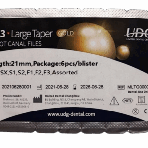 M3 LARGE TAPER GOLD 21MM /6 pcs