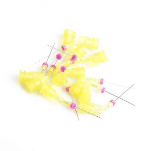 AGUJA DE IRRIGACION AMARILLA 22MM UDG